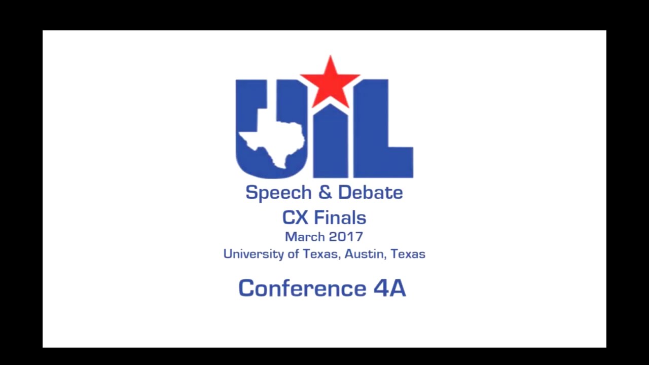 2017 4A UIL Cross Examination Debate State Finals
