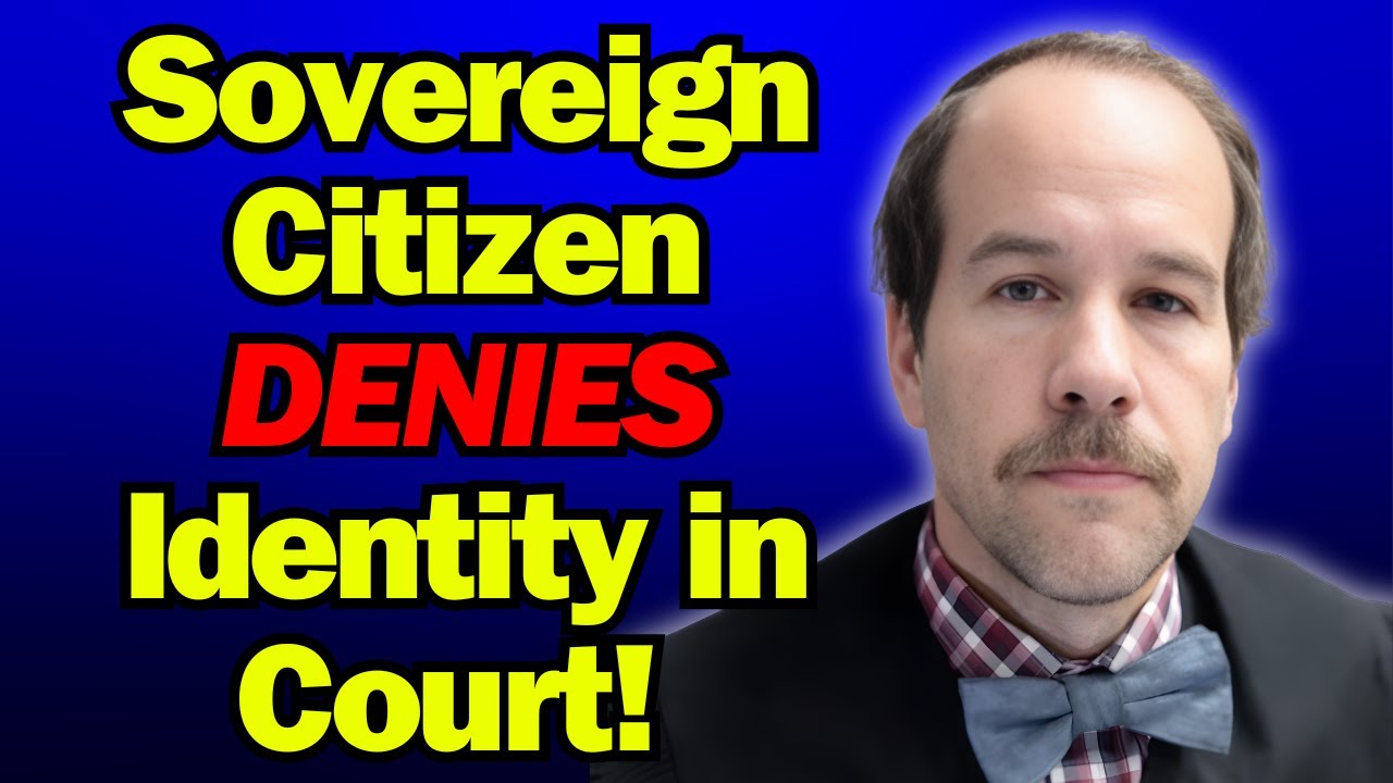 Sovereign Citizen Tries the Strawman Argument in Court!