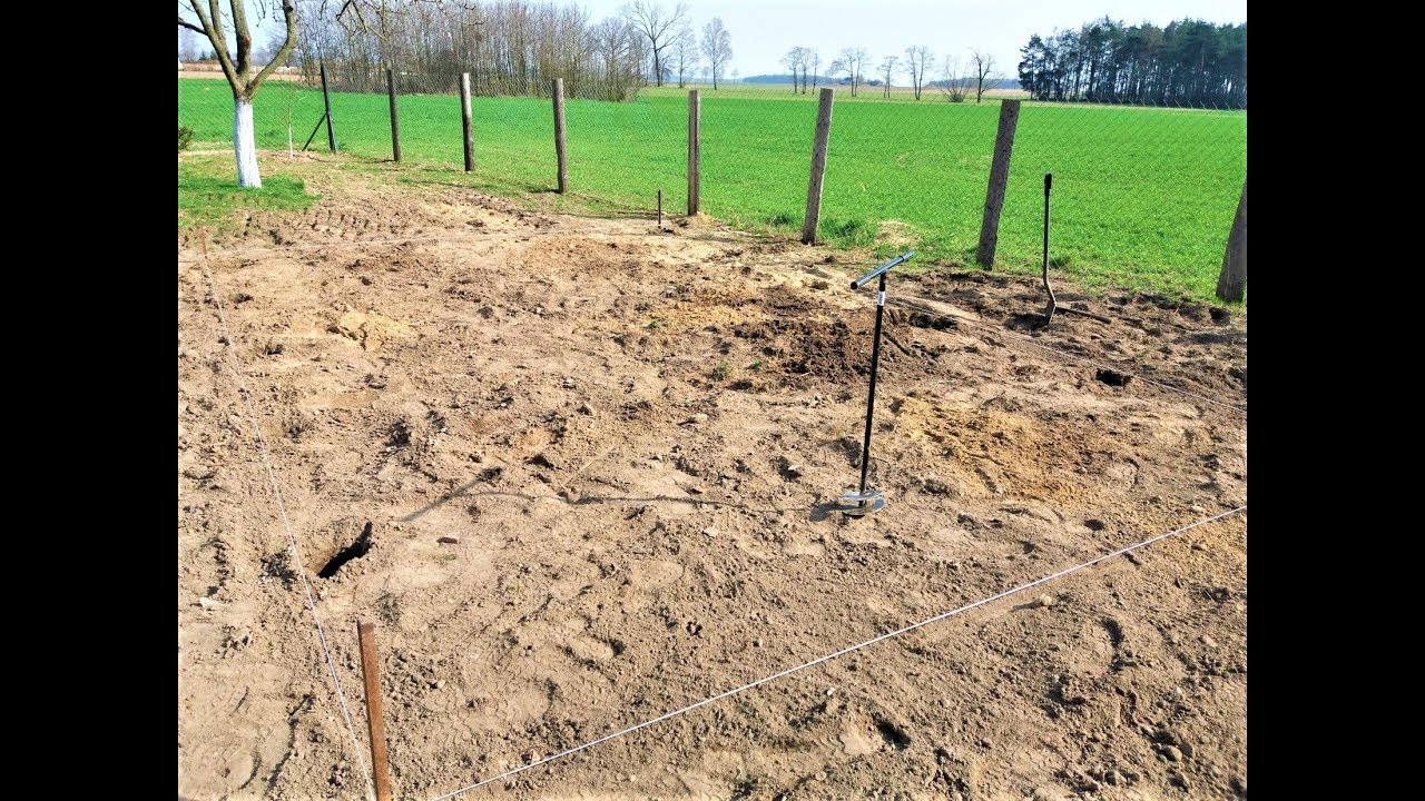 ŁADNY I FUNKCJONALNY TUNEL za 1400zł: Realizacja cz. 2/8 Zalewanie słupków, przyg. materiałów