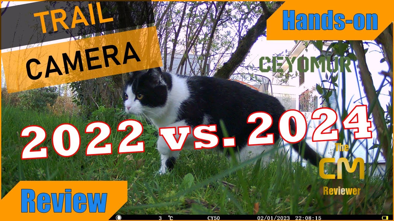 CEYOMUR CY50 Test: Einfache 2K Wildkamera 36MP IP66 IR 36 x 850nm - Modellvergleich 2022 vs. 2024