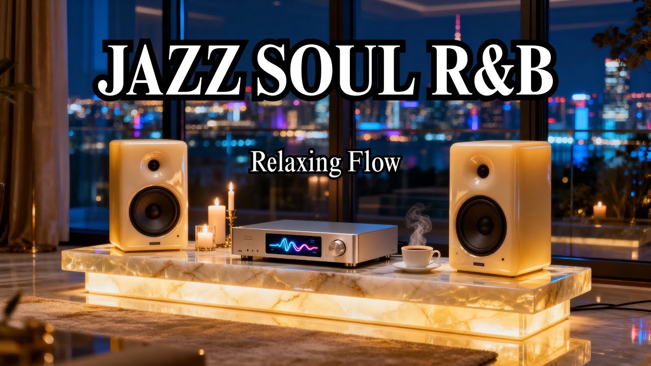 Jazz & Soul R&B &ndash; Instrumental Grooves for Work, Study & Late Night Relaxation