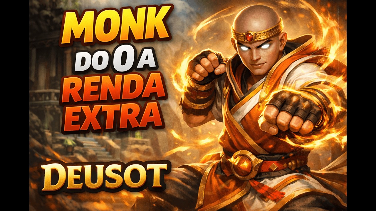 Monk do 0 a renda extra ep 2
