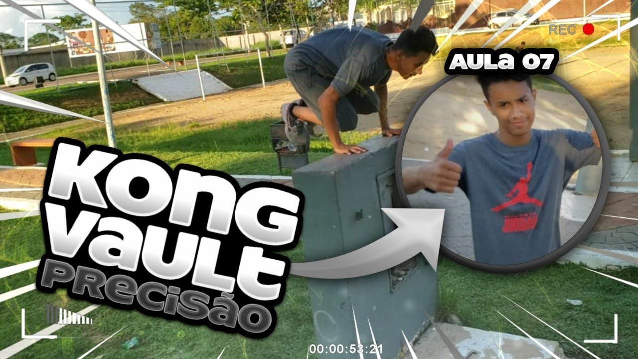aula 07 - Kong precis&atilde;o -  Parkour do Zero ao avan&ccedil;ado