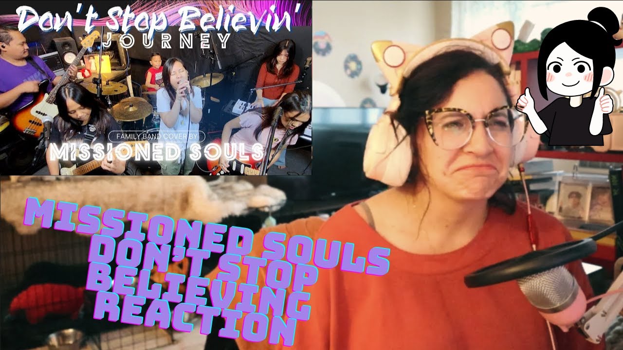 Don't Stop Believin' by JOURNEY | Missioned Souls family band (studio) cover REACTION [Mind Blowing]