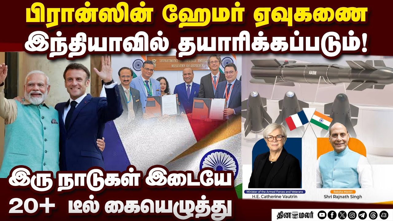 உலக ஸ்திரதன்மைக்கு இந்தியா - பிரான்ஸ் நட்பு அவசியம்: மேக்ரான் | French President Macron | PM Modi