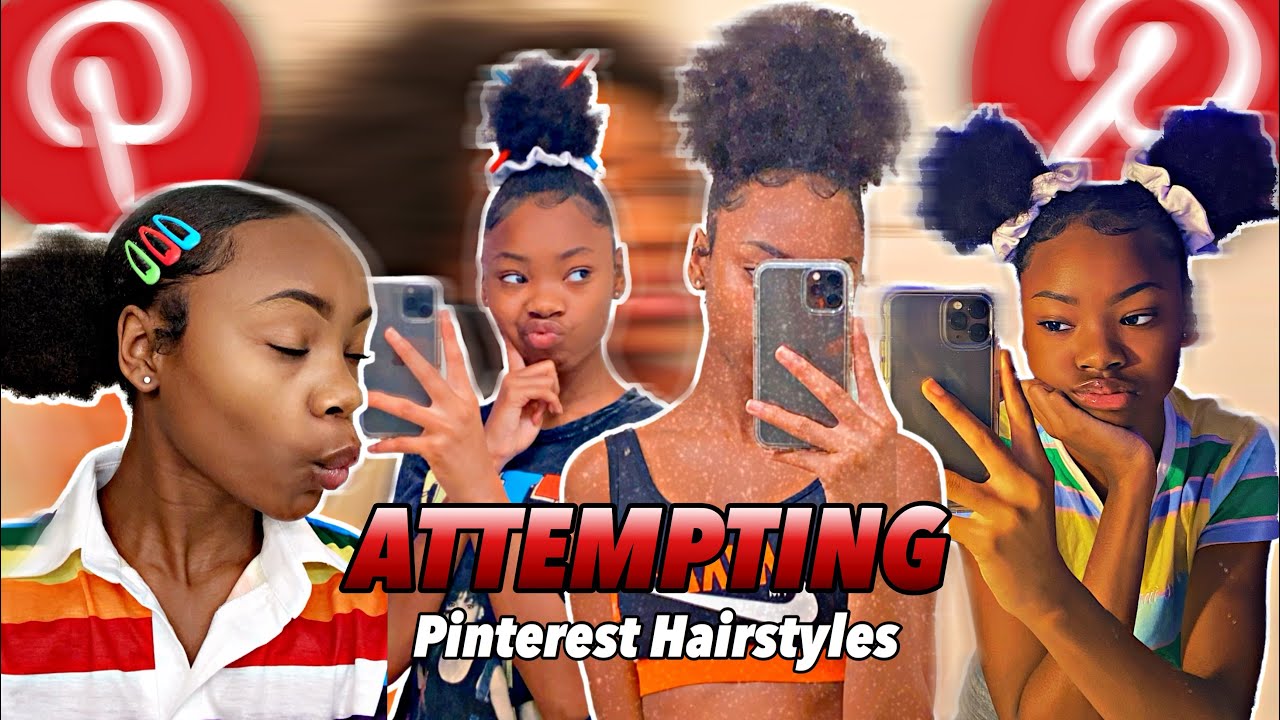 Attempting Natural Hairstyles On Pinterest For A Week! (MUST WATCH)