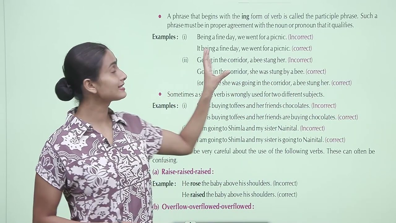 Ch 9 | Jophiel Books | Grammar | Class 8 | Verbs | For children
