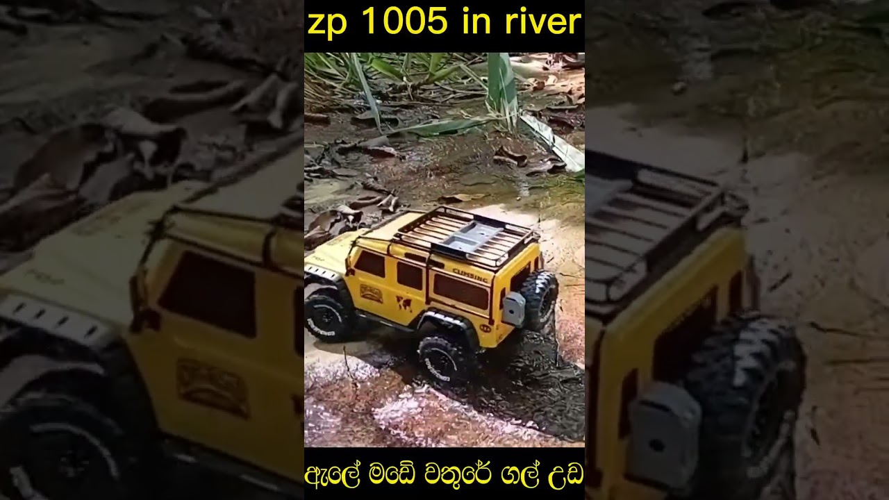 RC  Car ZP 1005 110 Defender Crawling  ඩිෆෙන්ඩර් එක #rccar #rcb #offroad #rccrawler #crawling    103