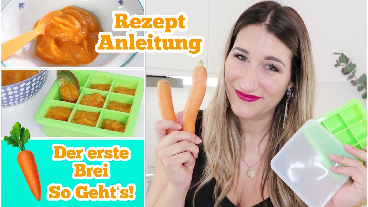 BABYS ERSTER BREI 🥕Beikoststart mit KAROTTE | Ganze Koch-Anleitung | Zweifach Mami