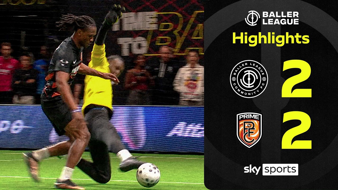KSI's side DENIED win in VAR Controversy! | Community FC 2-2 Prime FC | Baller League Highlights