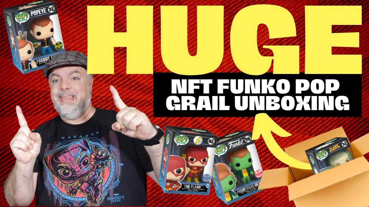 HUGE Funko NFT Redemption Funko Pop Grail Haul! New NFT Funko Pops | NFT Funko Collection