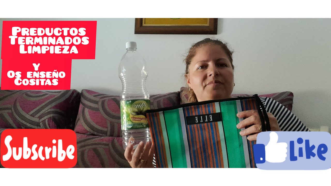 PRODUCTOS TERMINADOS DE LIMPIEZA Y OS ENSEÑO COSITAS