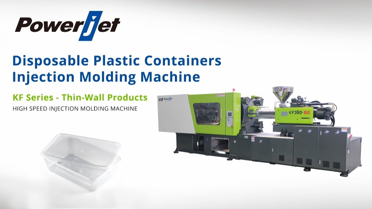 Disposable Plastic Containers Injection Molding Machine KF380