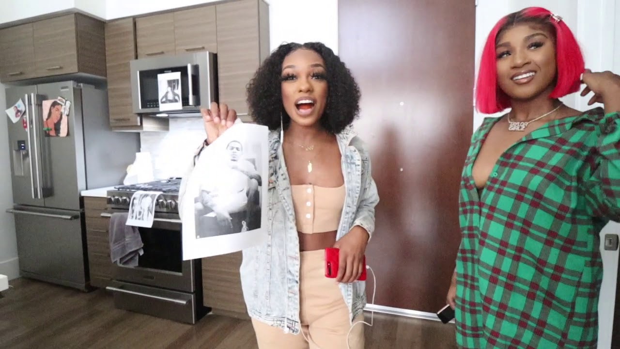 WE PUT PICTURES OF KELLI SWEET EX ALL OVER HER APARTMENT *CRAZY REACTION*