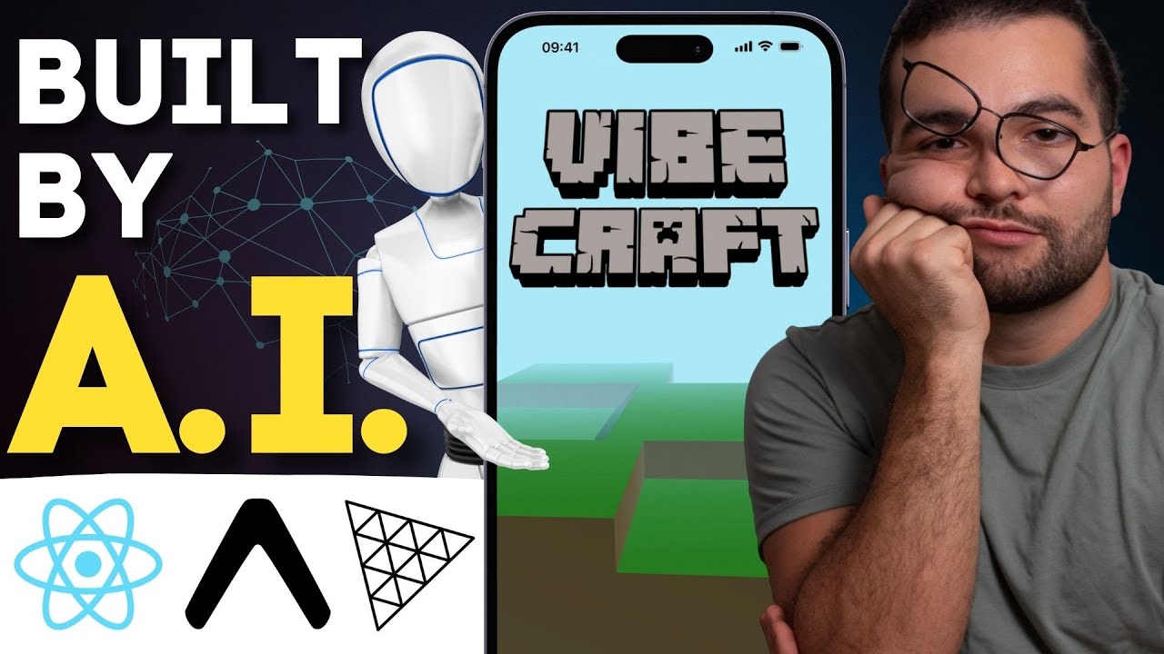 Vibe Coding a 3D GAME in React Native and ThreeJS (with AI)