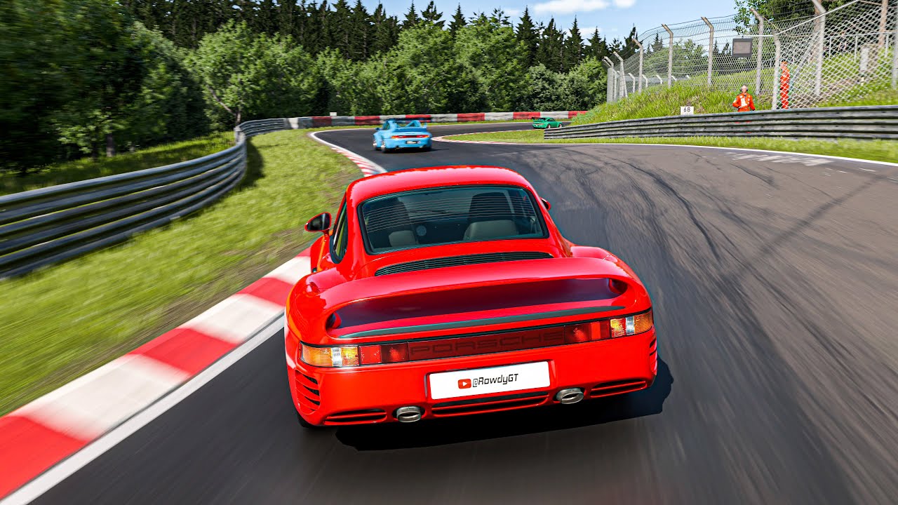 Gran Turismo 7 - Porsche 959 at Nürburgring Nordschleife [4K PSVR2]