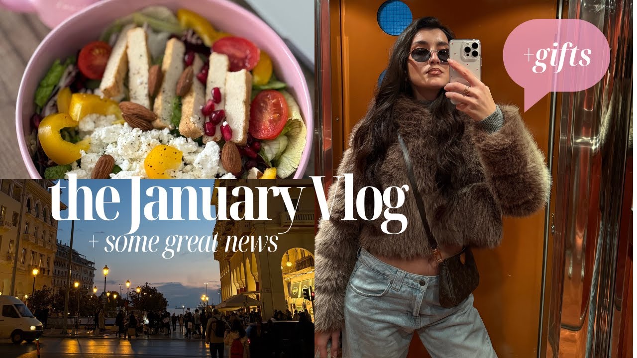 JANUARY VLOG | + NEWS, GIVEAWAY 💖| Katerina Visseri