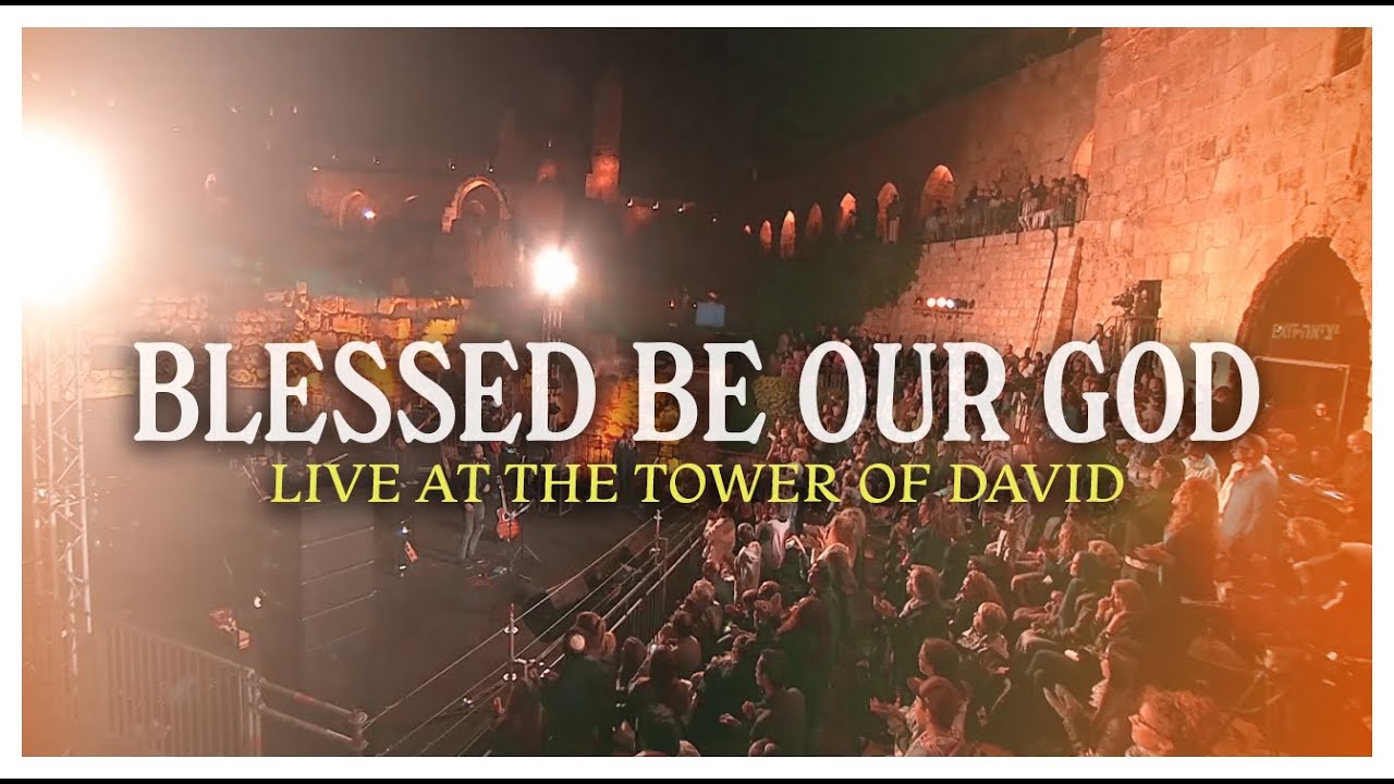 Joshua Aaron 🎶 Psalm 68:32-35 👉 Blessed be Our God - LIVE at the TOWER of DAVID, Jerusalem