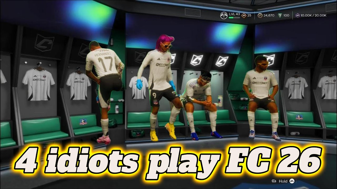 4 Idiots play FC 26