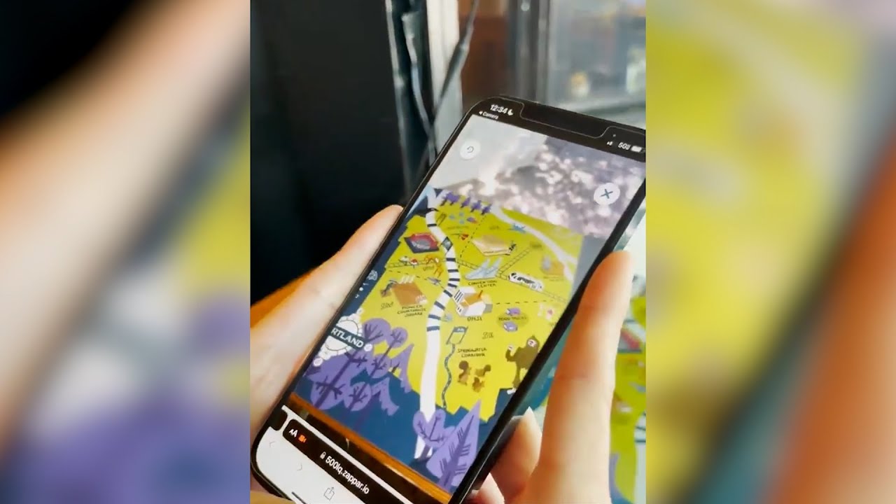 Augmented Islands Studio used AR to showcase all that Portland offers