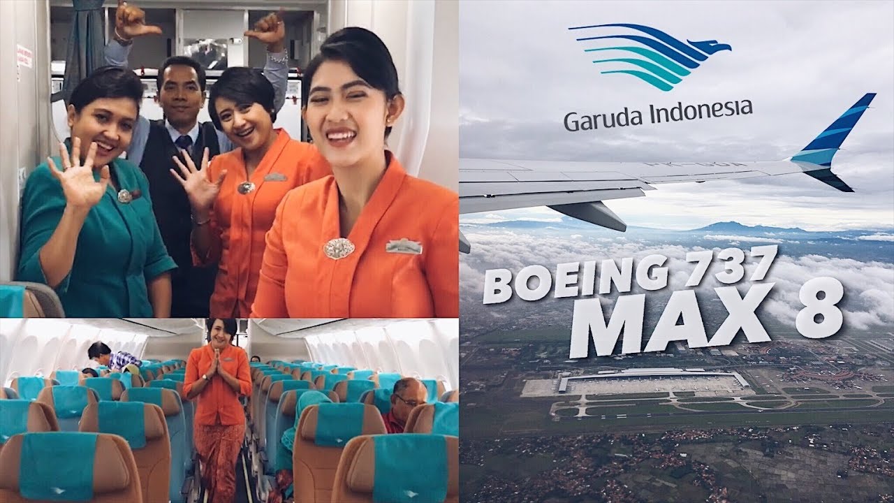 GARUDA INDONESIA Boeing 737-8 MAX Flight Review | SUPERB Experience!