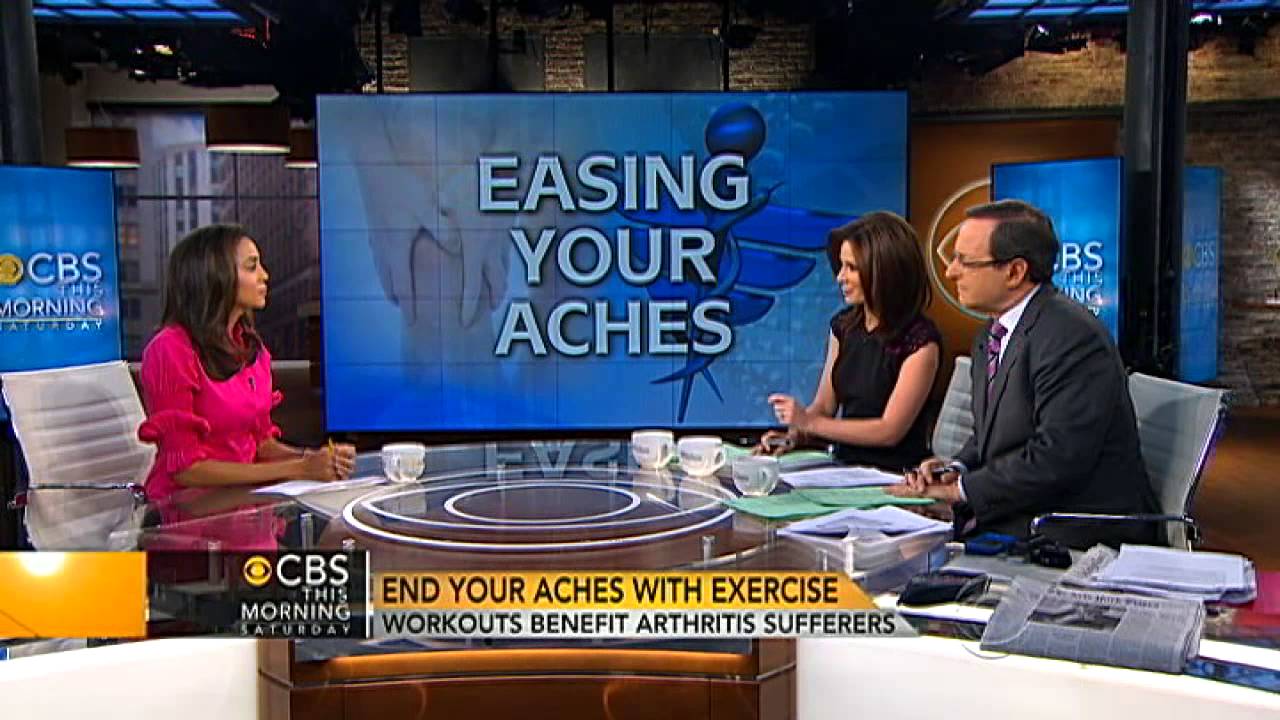 Exercise can help arthritis