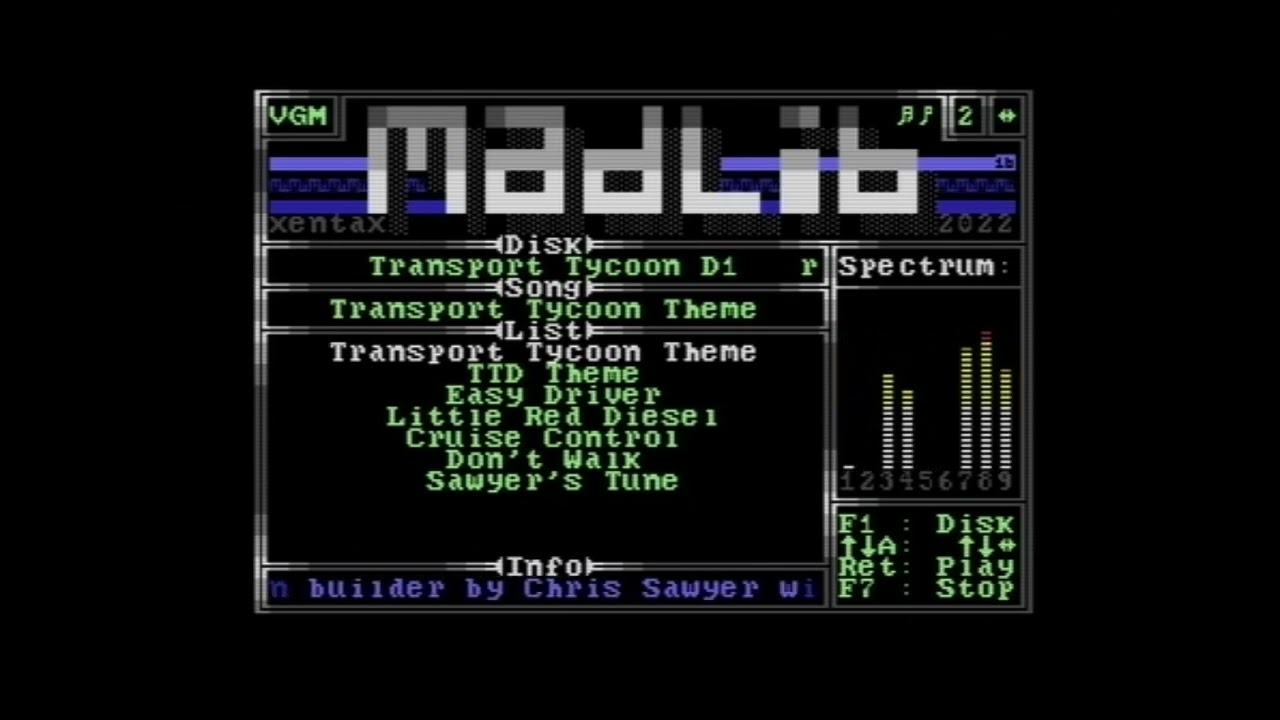 Madlib 1B: Transport Tycoon Theme - Commodore 64 + FM-YAM
