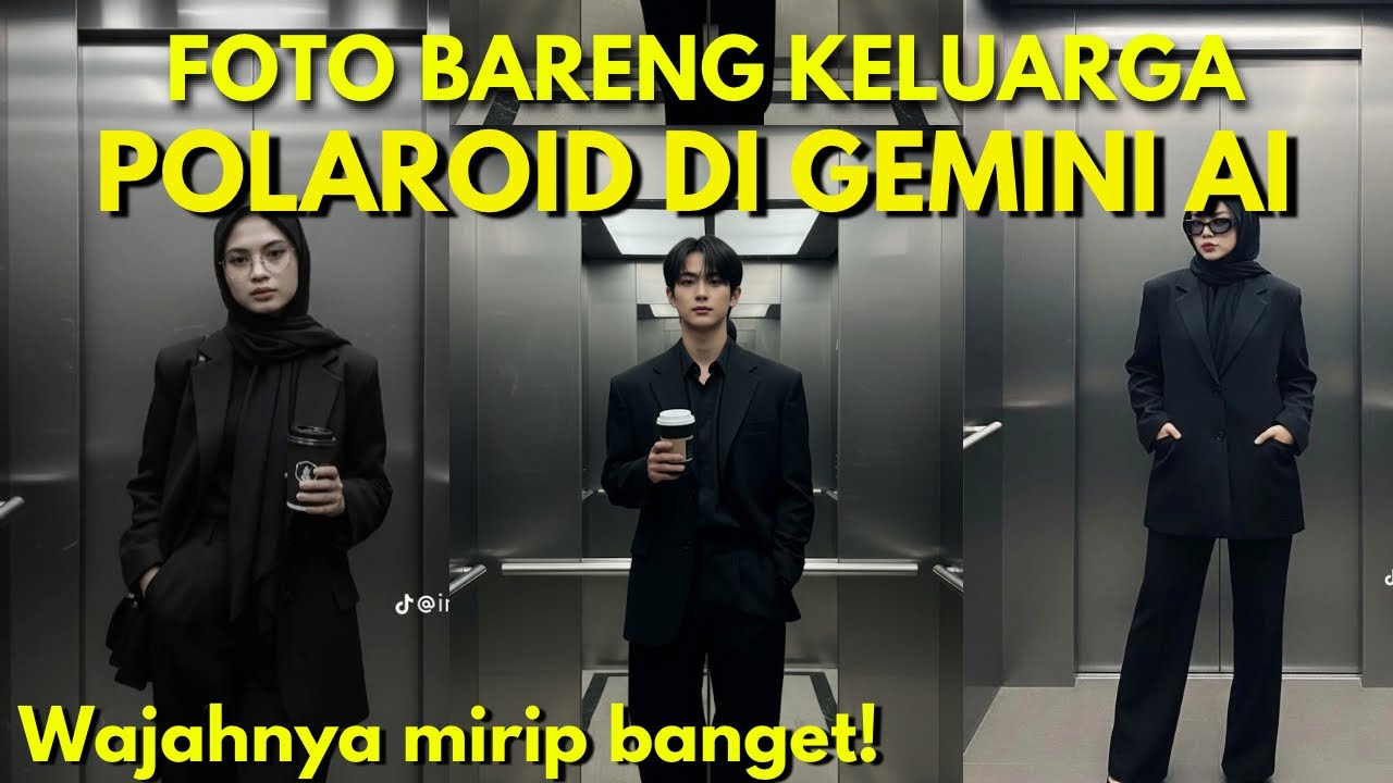 TERBARU‼️ CARA EDIT FOTO DI LIFT BLAZER DENGAN GEMINI AI - FOTO DI LIFT VIRAL TIKTOK