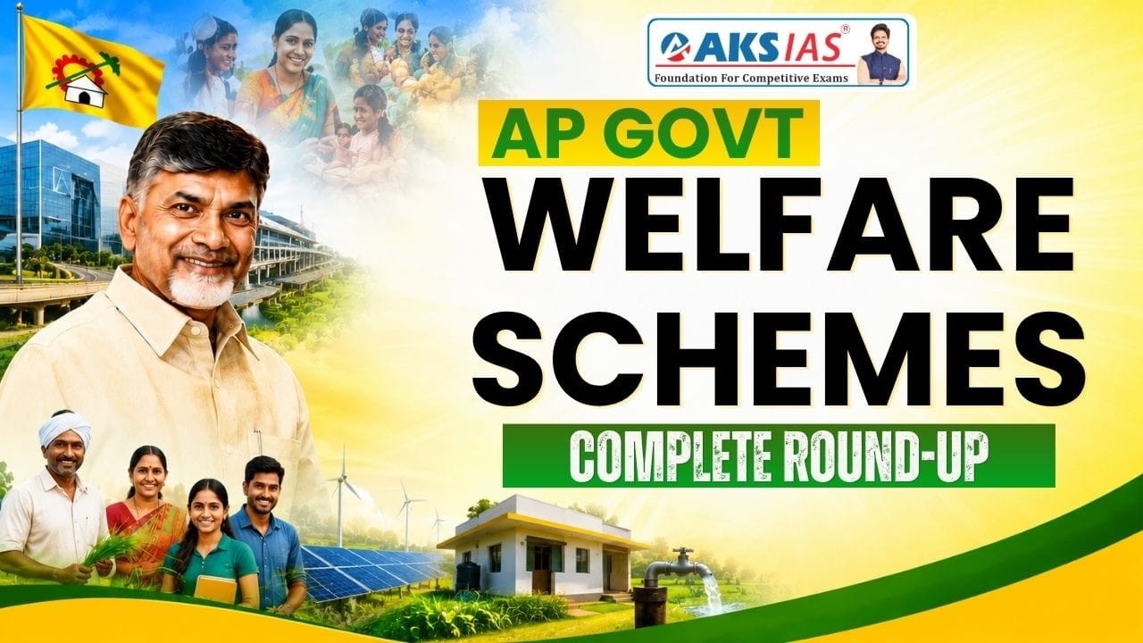 AP Govt Welfare Schemes Complete Round-up by Dr G Vivekanada        #iascoaching #upsc #aksias