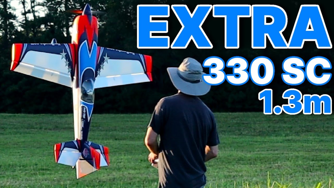 Анонс и обзор модели AV8R: E-Flite Extra 330 SC 3D 1,3 м BNF с AS3X и SAFE Select