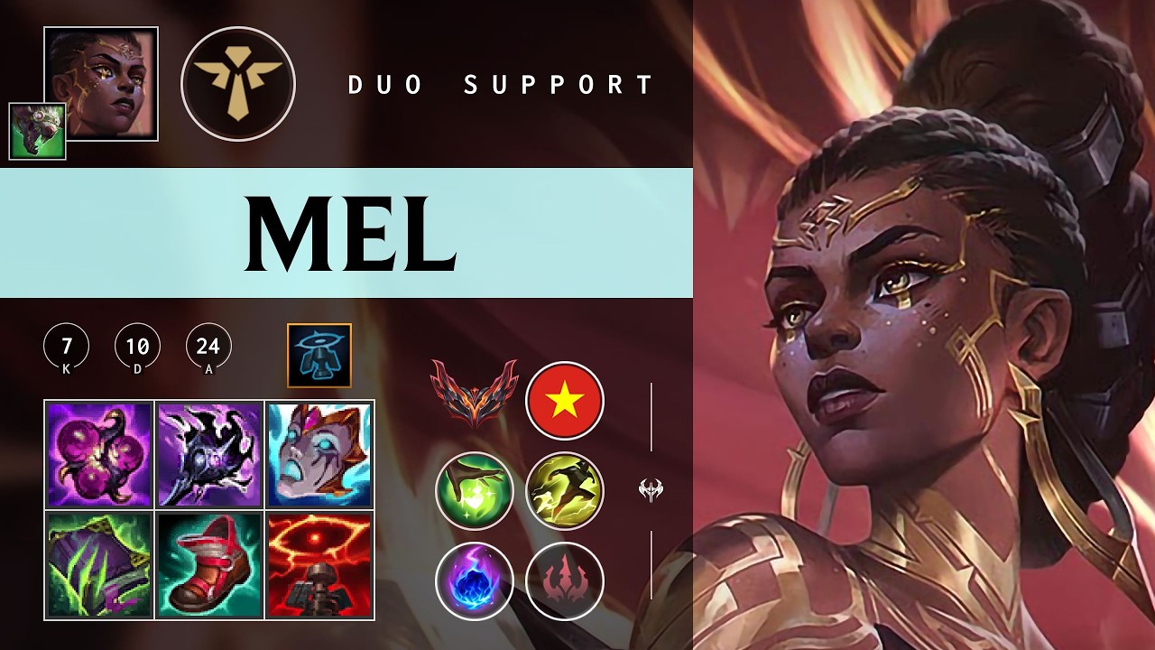 Mel Support vs Nautilus - VN Grandmaster Patch 26.04