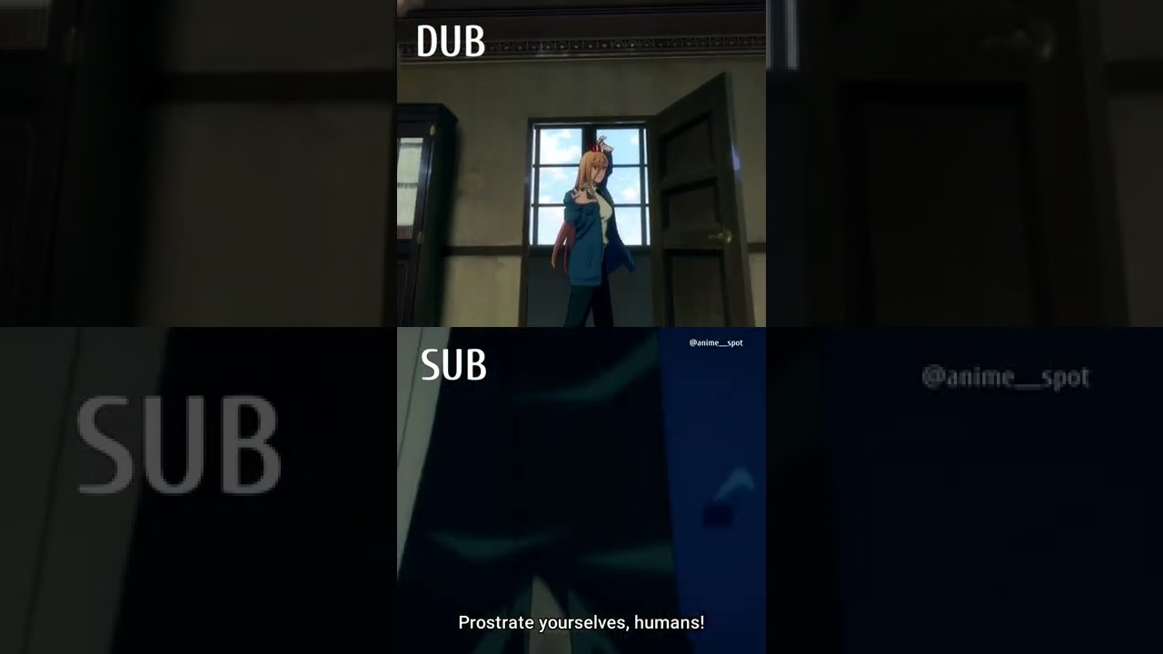 Chainsaw Man Power dub #powerchainsawman #power #chainsawmandub  #animedub