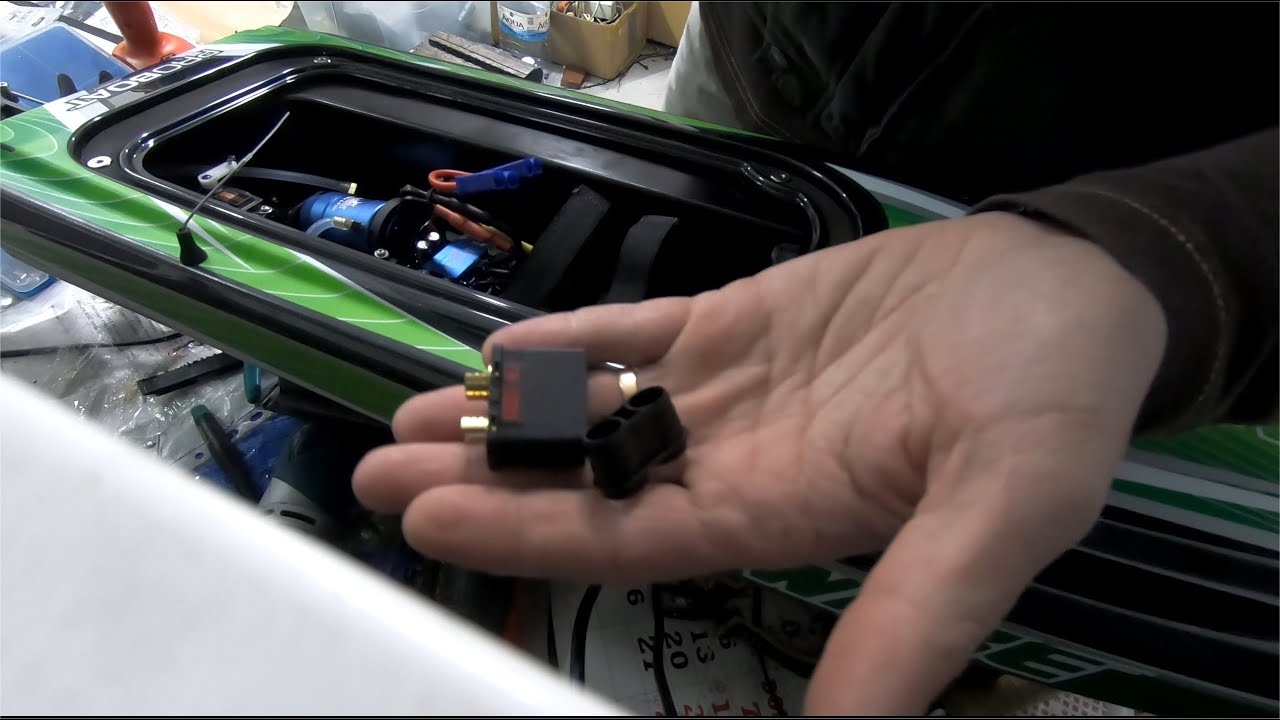 OSE8 connector on my ProBoat SonicWake 36