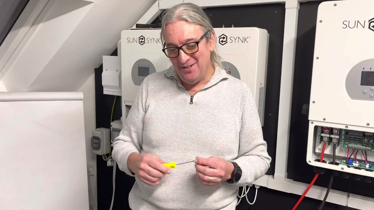 Sunsynk 3 .6 kW hybrid Inverter videos covering basic set up And looking a future applications