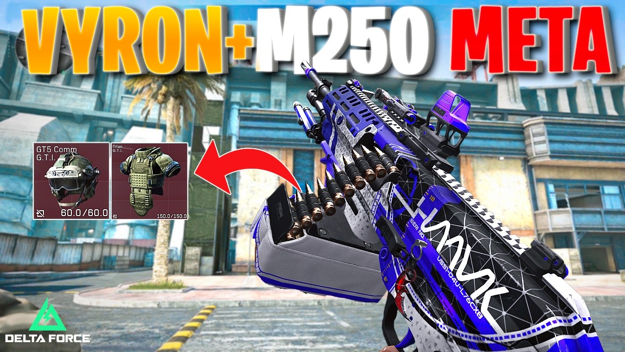 Playing With Vryon+M250 META Build Delta Force Game Operation