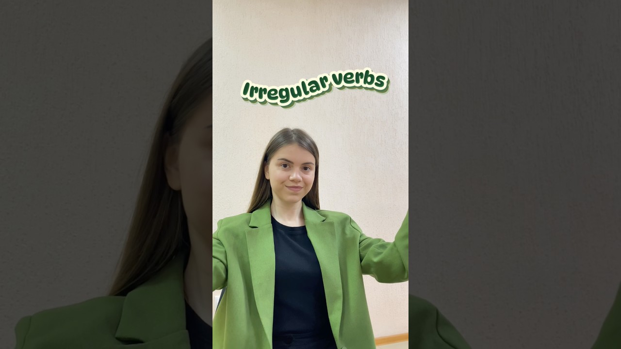Irregular verbs🔥#english#irregularverbs
