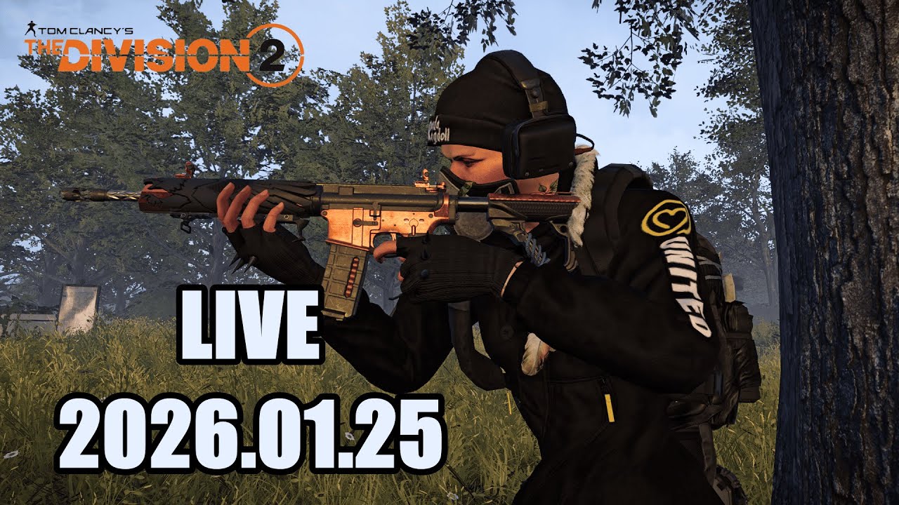 【DIVISION2】レベリングとファームとレジェ🌈🌈🌈