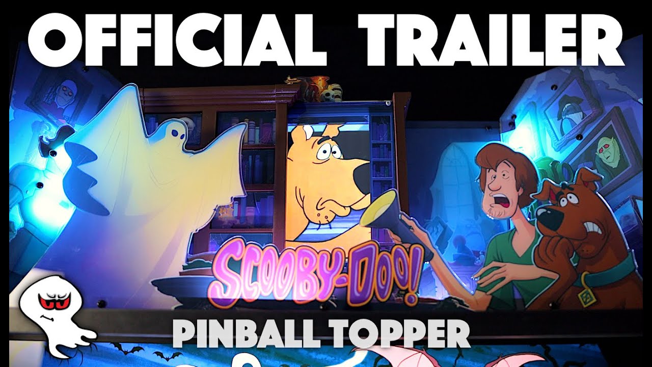 The Official Scooby Doo Where Are You Pinball Topper (Spooky Pinball, 2023)