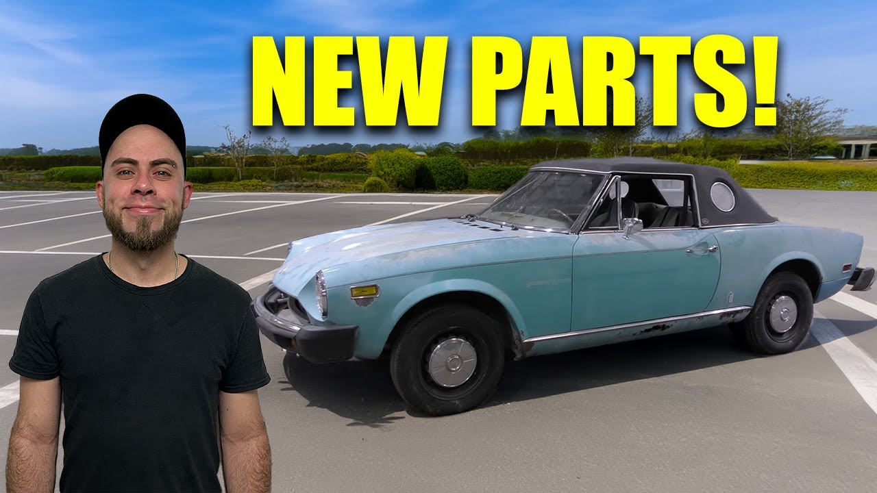 I Do Some Much Needed Maintenance On This Old Italian Sports Car