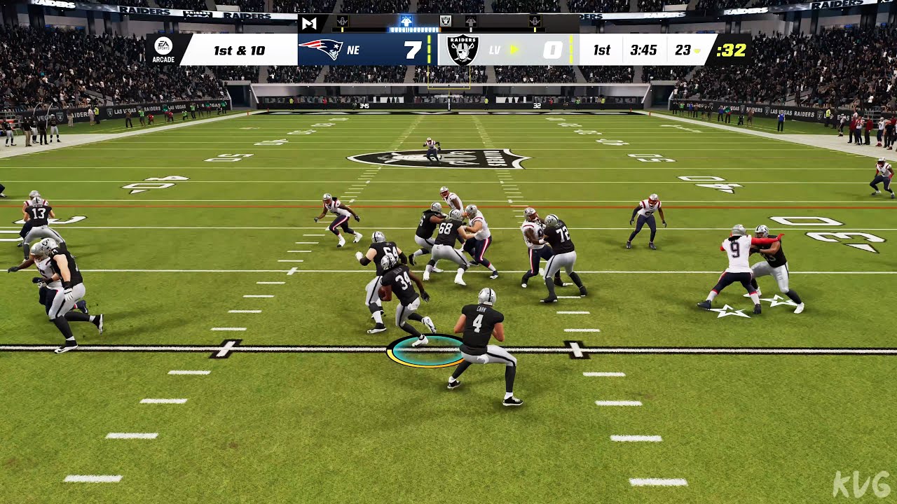 Madden NFL 23 - New England Patriots vs Las Vegas Raiders - Gameplay (PS5 UHD) [4K60FPS]