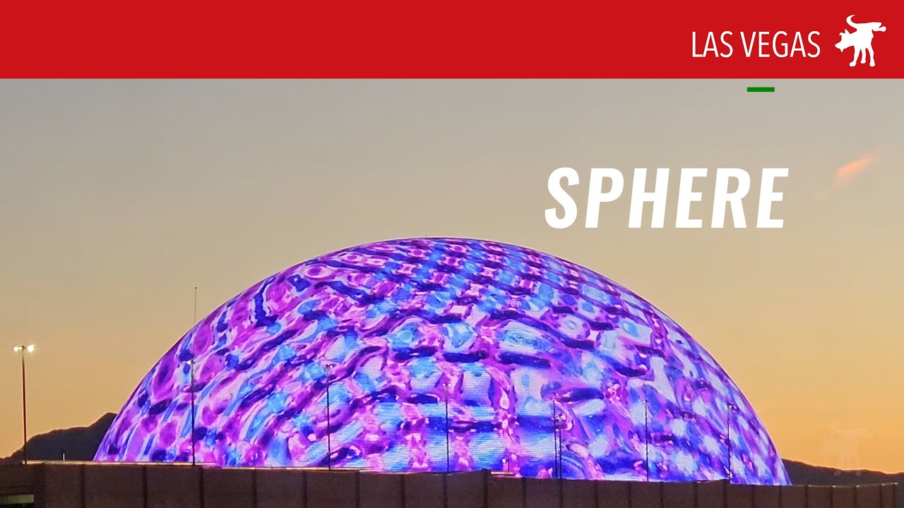 Las Vegas Sphere at dawn