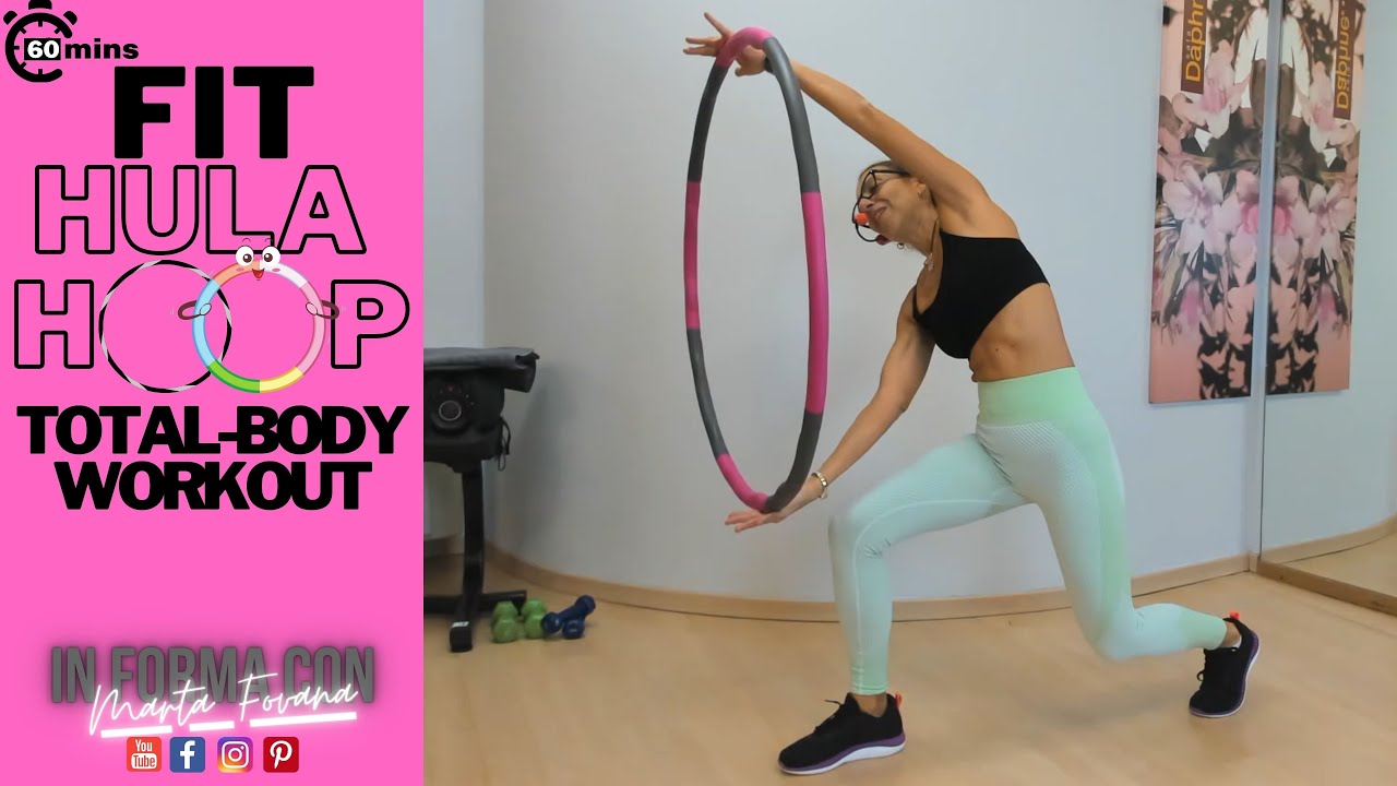 Fit HULA HOOP 60 minuti di allenamento Total-Body // Ginnastica con Marta Fovana