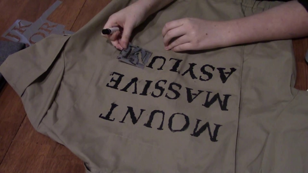 Waylon Park Cosplay Jumpsuit Tutorial - Outlast