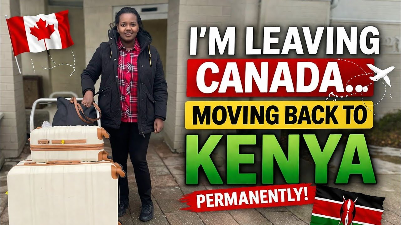 Моё путешествие: Покидание Канады и окончательное возвращение в Кению.
