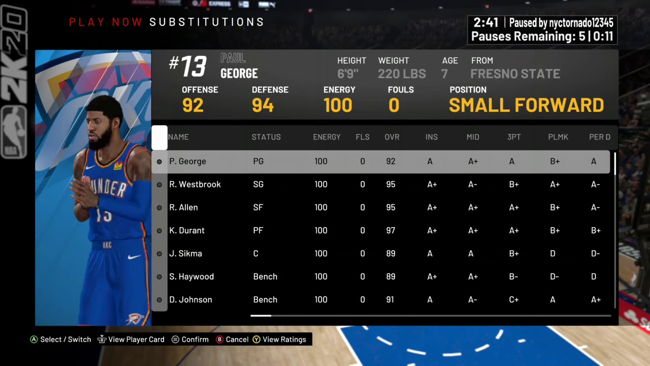 Crazy nba 2k glitch cause me the ball