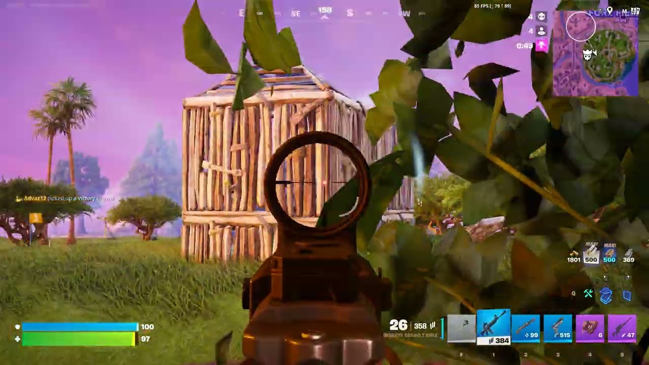Fortnite - Bush Campin' - MAX GRAPHICS RT ON - 9950X3D / RTX 5090 - 4K