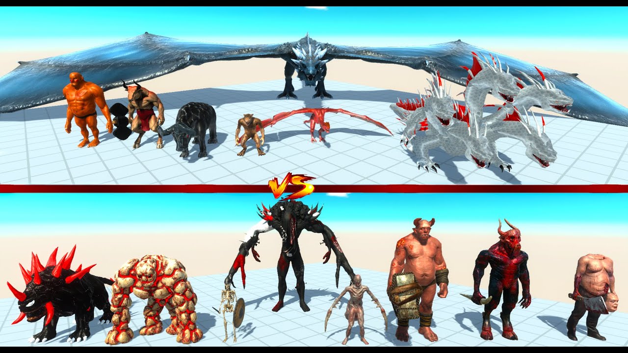 FANTASY vs INFERNALS TOURNAMENT - Animal Revolt Battle Simulator ARBS