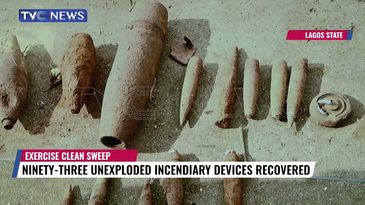 Army Clears 93 unexploded ordinances from Ikeja Cantonment