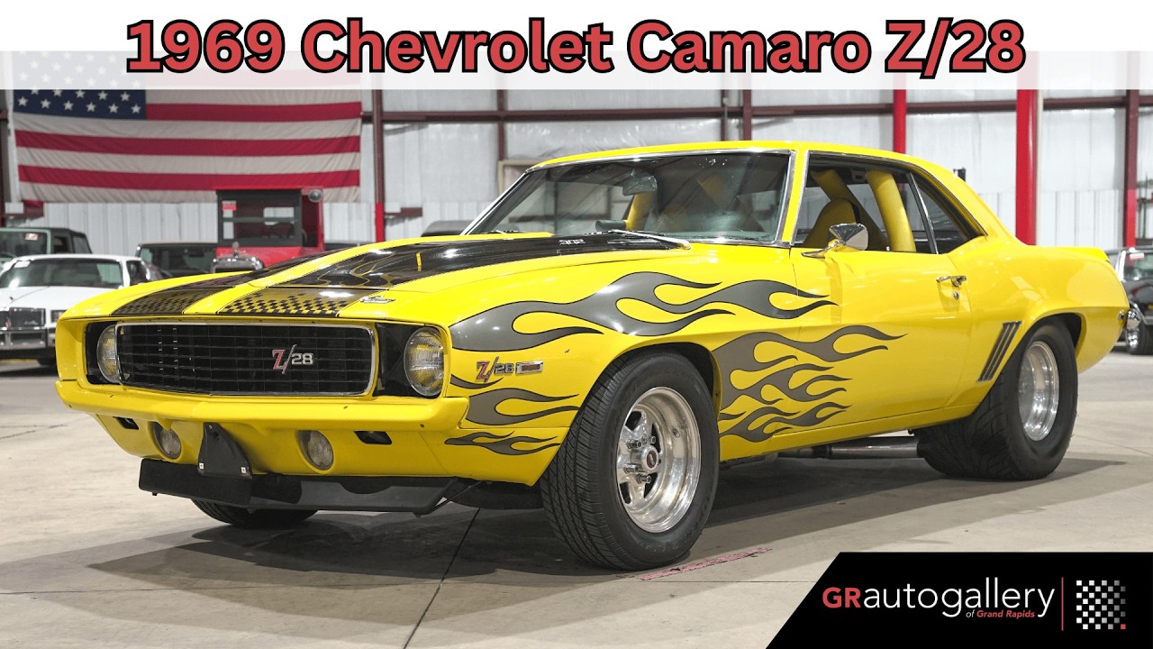 Продается Chevrolet Camaro Z/28 1969 года выпуска - подробный обзор.