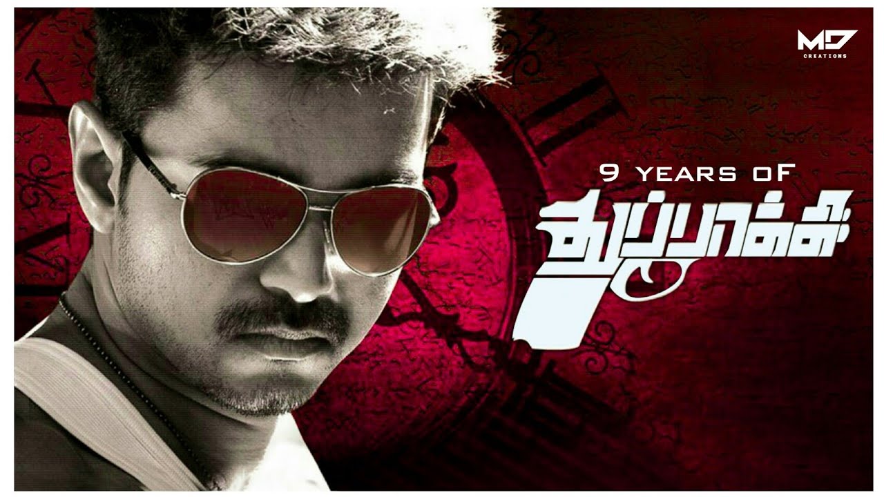 9 Years Of Thuppakki  special mashup | ONLINE T F K | MD CREATIONS